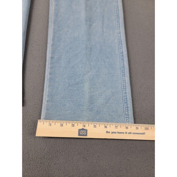 Quacker Factory Jeans Womens 10 Light DreamJeannes Straight Heart Rhinestone - Picture 4 of 14